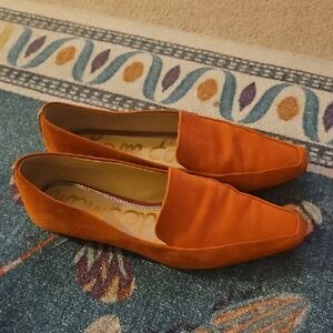 Sam Edelman Woman's Orange Loafers